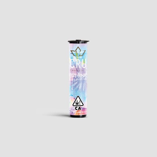 CRU Cannabis - White Gummy (0.5G Pre-Roll) - 1