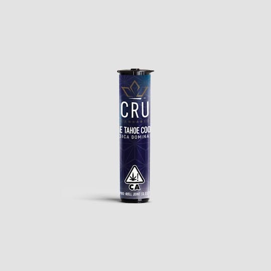 CRU Cannabis - White Tahoe Cookies (0.5G Pre-Roll) - 1