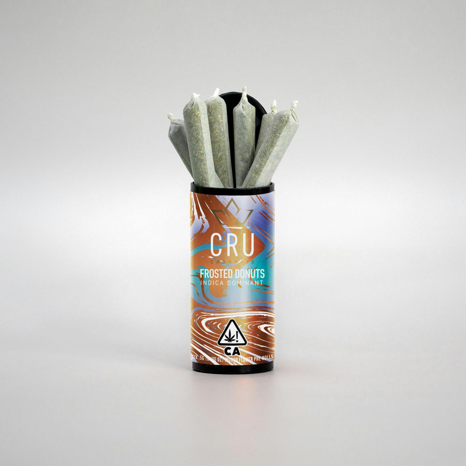 CRU Cannabis - Frosted Donuts (0.5G Pre-Roll 6 pack) - 1