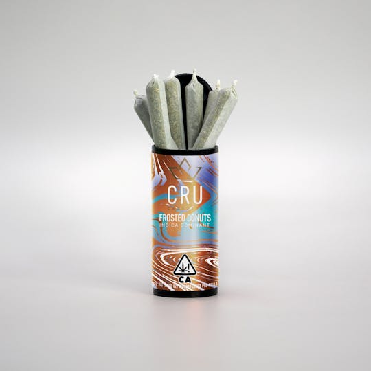 CRU Cannabis - Frosted Donuts (0.5G Pre-Roll 6 pack) - 1