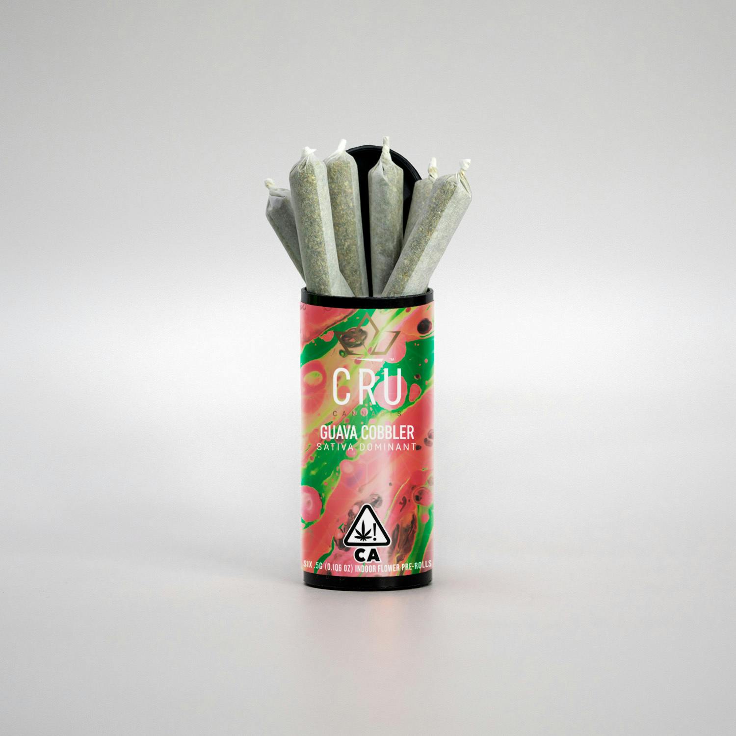 CRU Cannabis - Guava Cobbler (0.5G Pre-Roll 6 pack) - 1