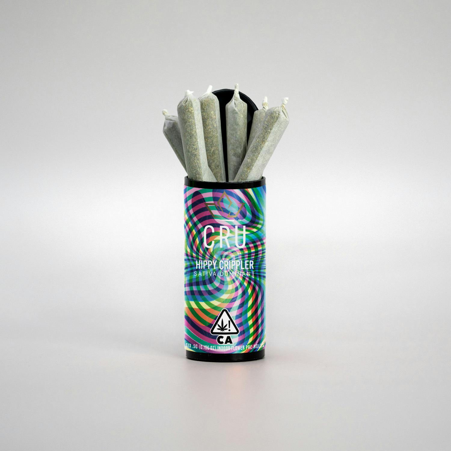 CRU Cannabis - Hippy Crippler (0.5G Pre-Roll 6 pack) - 1