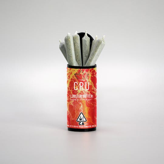 CRU Cannabis - Lobster Butter (0.5G Pre-Roll 6 pack) - 1