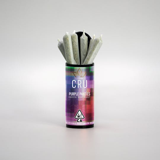 CRU Cannabis - Purple Panties (0.5G Pre-Roll 6 pack) - 1
