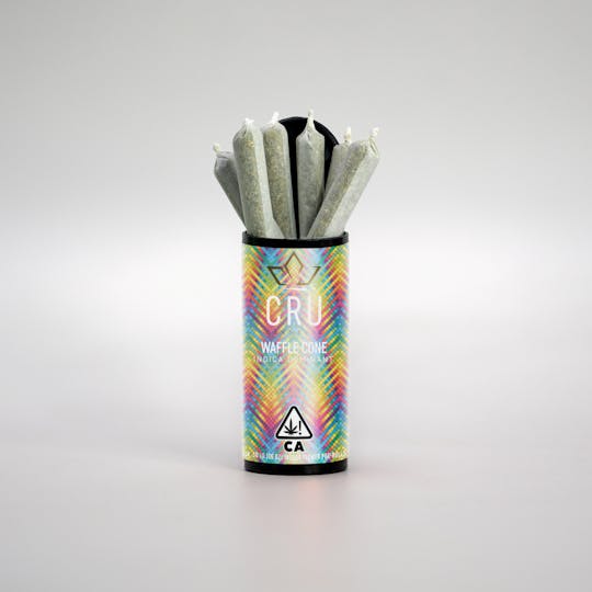 CRU Cannabis - Waffle Cone (0.5G Pre-Roll 6 pack) - 1