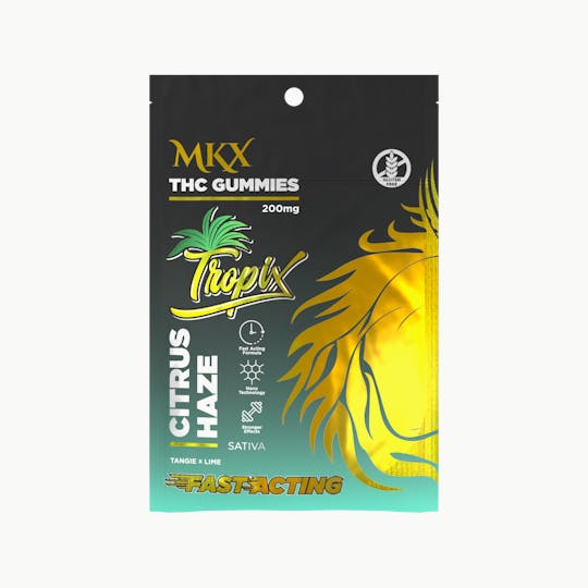 MKX Oil Co - MKX Tropix Gummies (Citrus Haze) 200mg - 1