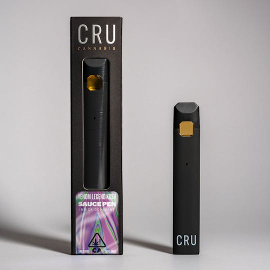 CRU Cannabis - Venom Legend Kush (0.5ml Sauce Pen) - 1
