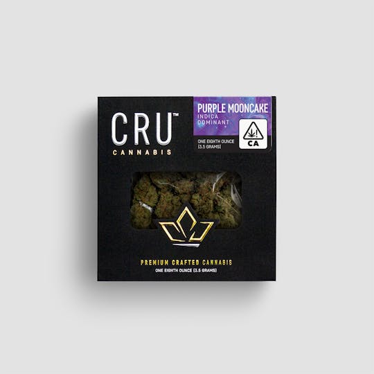 CRU Cannabis - Purple Mooncake (3.5 Grams) - 1