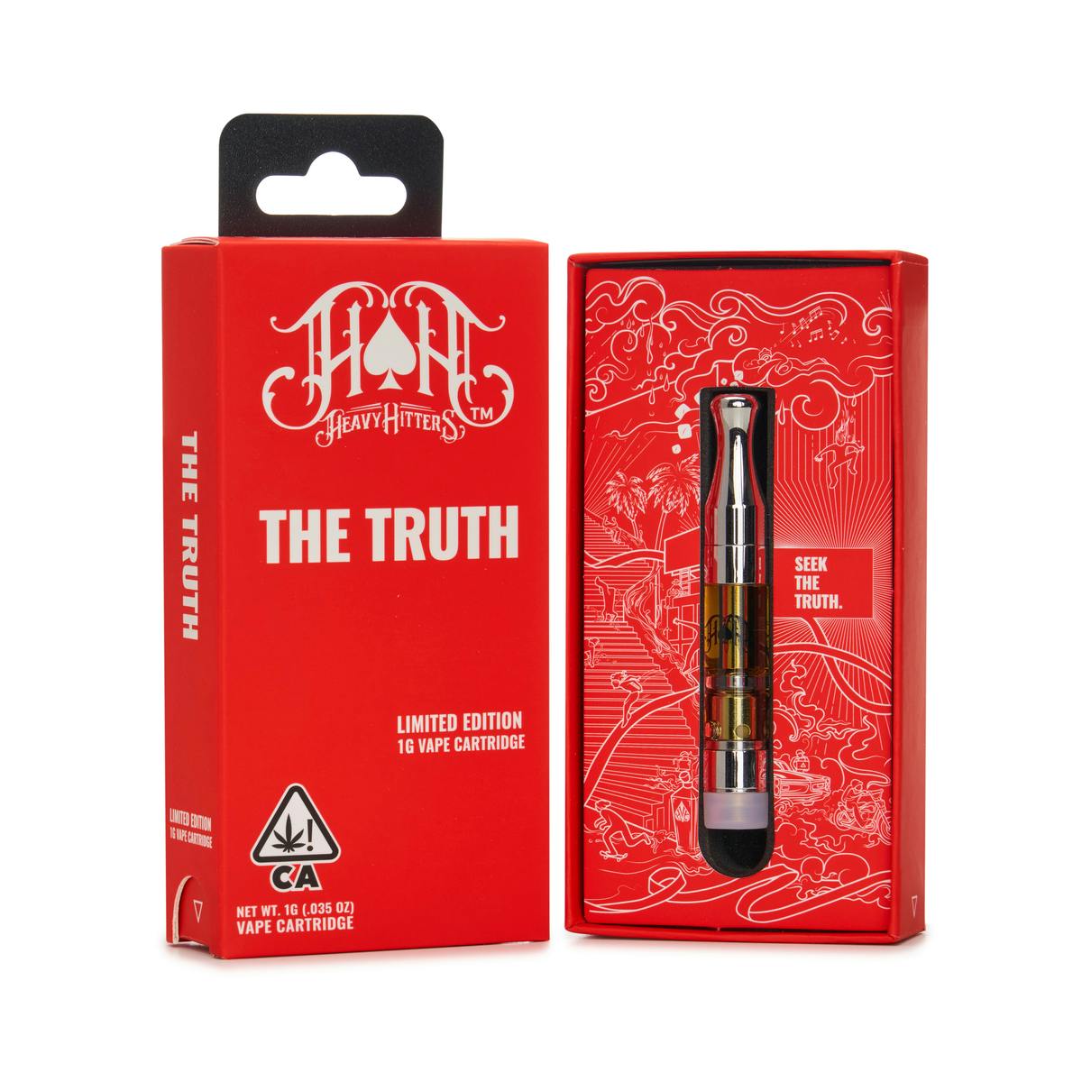 Heavy Hitters - Ultra Potent The Truth (Limited) 1g Cartridge - 1
