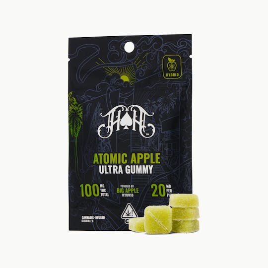 Heavy Hitters - Atomic Apple | Hybrid - Ultra Pure Gummies - 100mg THC - 1