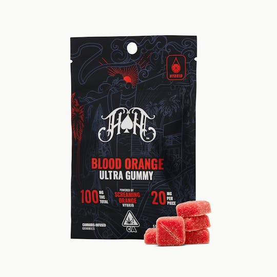 Heavy Hitters - Blood Orange | Hybrid - Ultra Pure Gummies - 100mg THC - 1