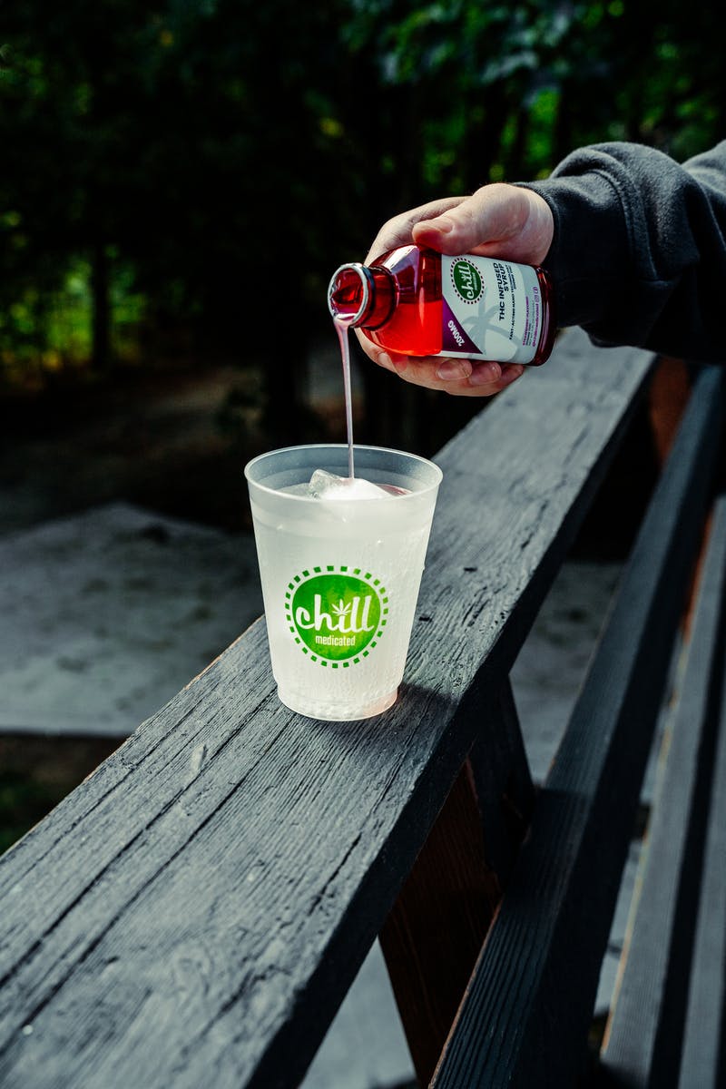 Chill Medicated - Strawberry | 250mg THC Syrup Tincture | Chill Medicated | MED - 1