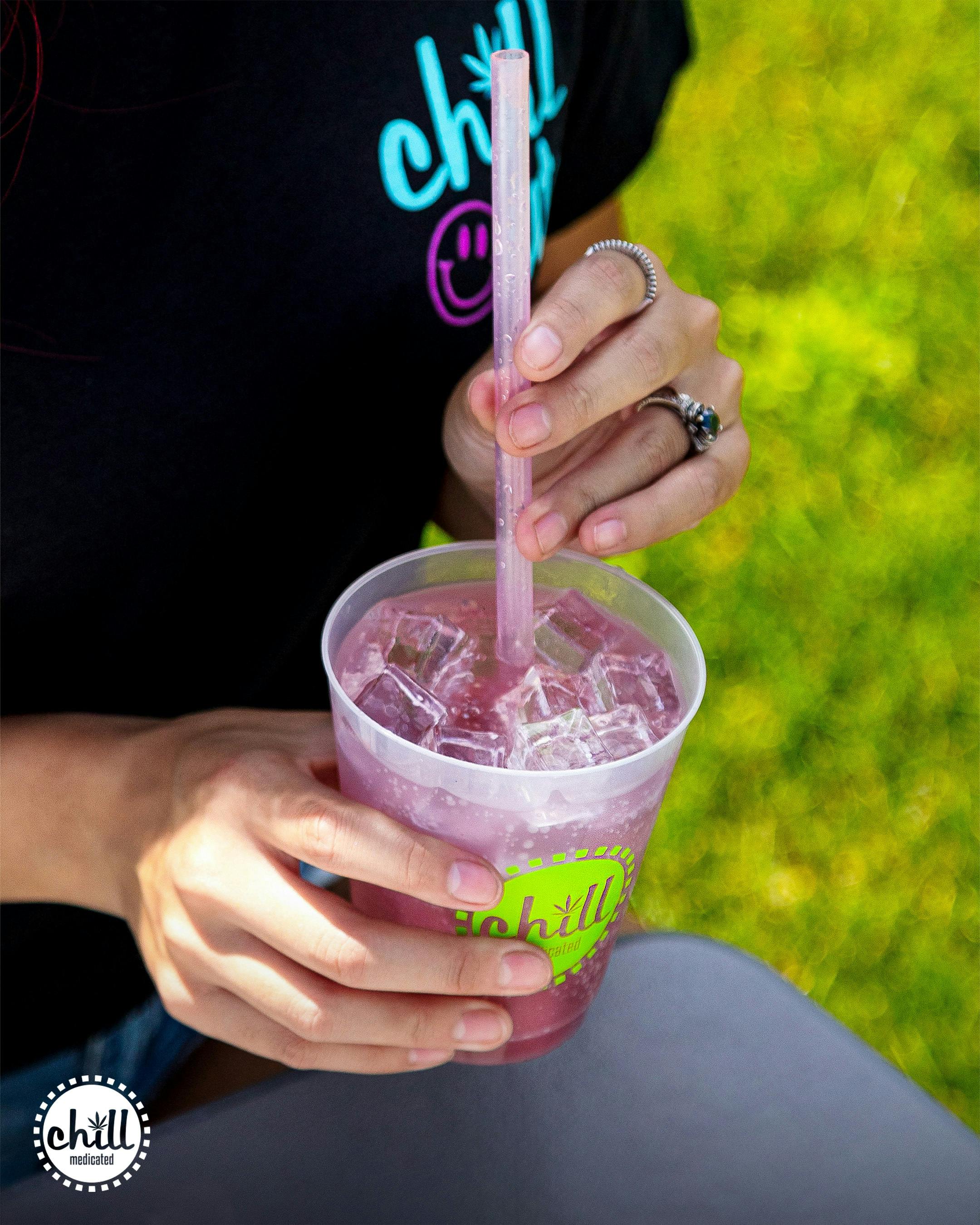 Chill Medicated - Grape | 250mg THC Syrup Tincture | Chill Medicated | MED - 1