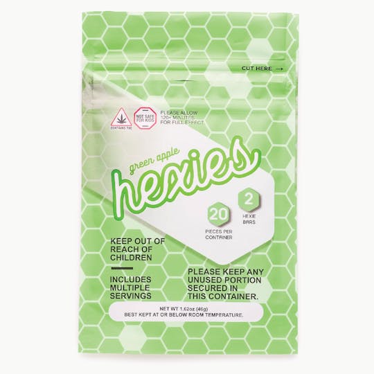 Hexies - Hexies Green Apple (20 Pack) - 1