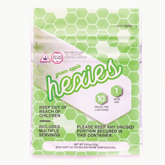 Hexies - Hexies Green Apple (10 Pack) - 1