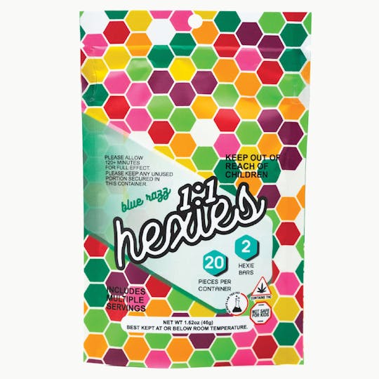 Hexies - Hexies 1:1 Blue Razz (20 Pack) - 1