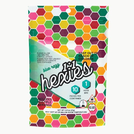 Hexies - Hexies 1:1 Blue Razz (10 Pack) - 1