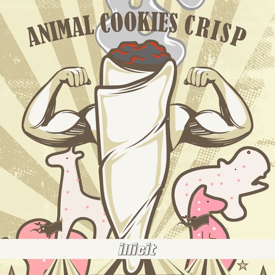 ILLICIT - Animal Cookies Crisp 1g Live Resin Cartridge - 1
