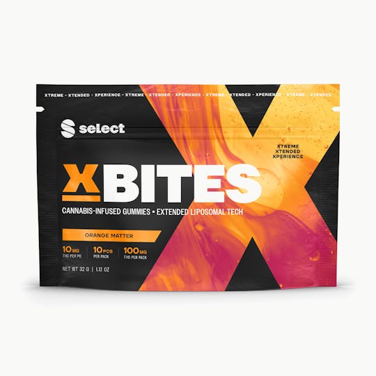 Select - Orange Matter X Bites 10pk (100mg) - 1