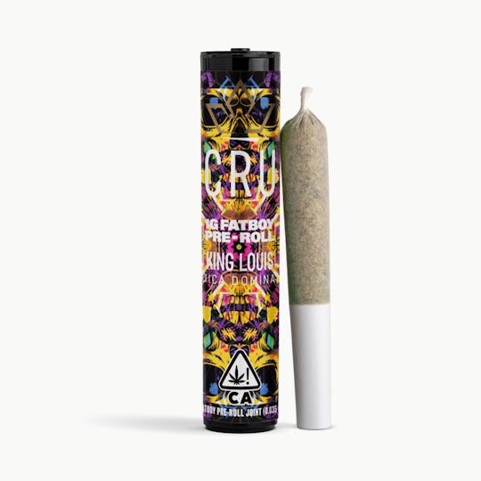 CRU Cannabis - King Louis (1G Fatboy Pre-Roll) - 1