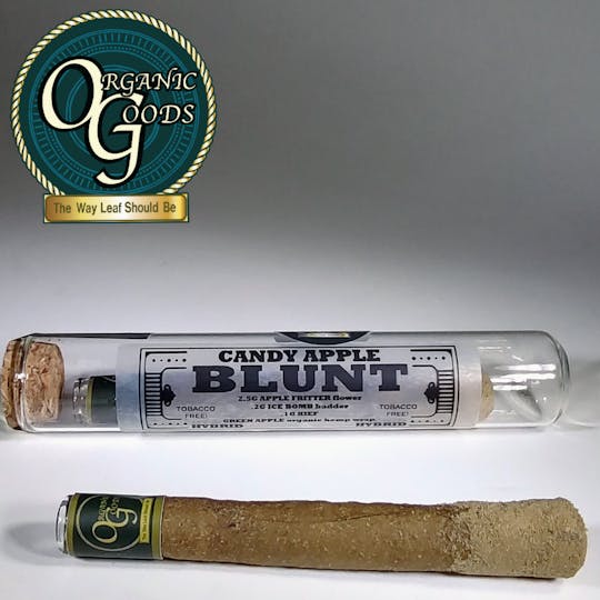 Organic Goods - Organic Goods TF Blunt Dipped in Badder & Kief Candy Apple 2.8 G - 1