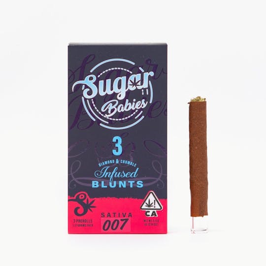 Sugar Daddy - Sugar Babies 3pk | 007 | Sativa Infused Blunts 3.5G - 1