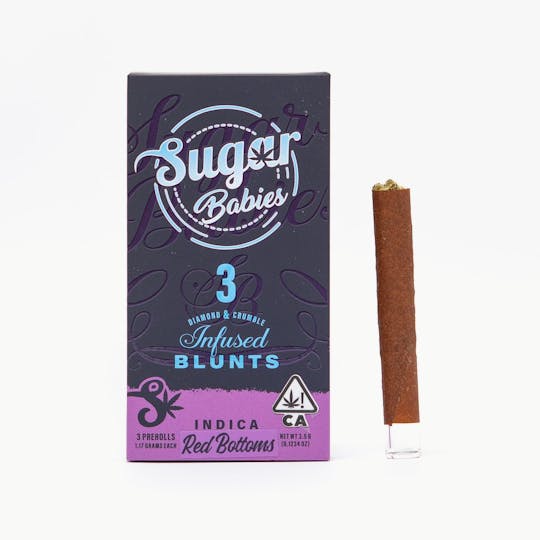 Sugar Daddy - Sugar Babies 3pk | Red Bottoms | Indica Infused Blunts 3.5G - 1