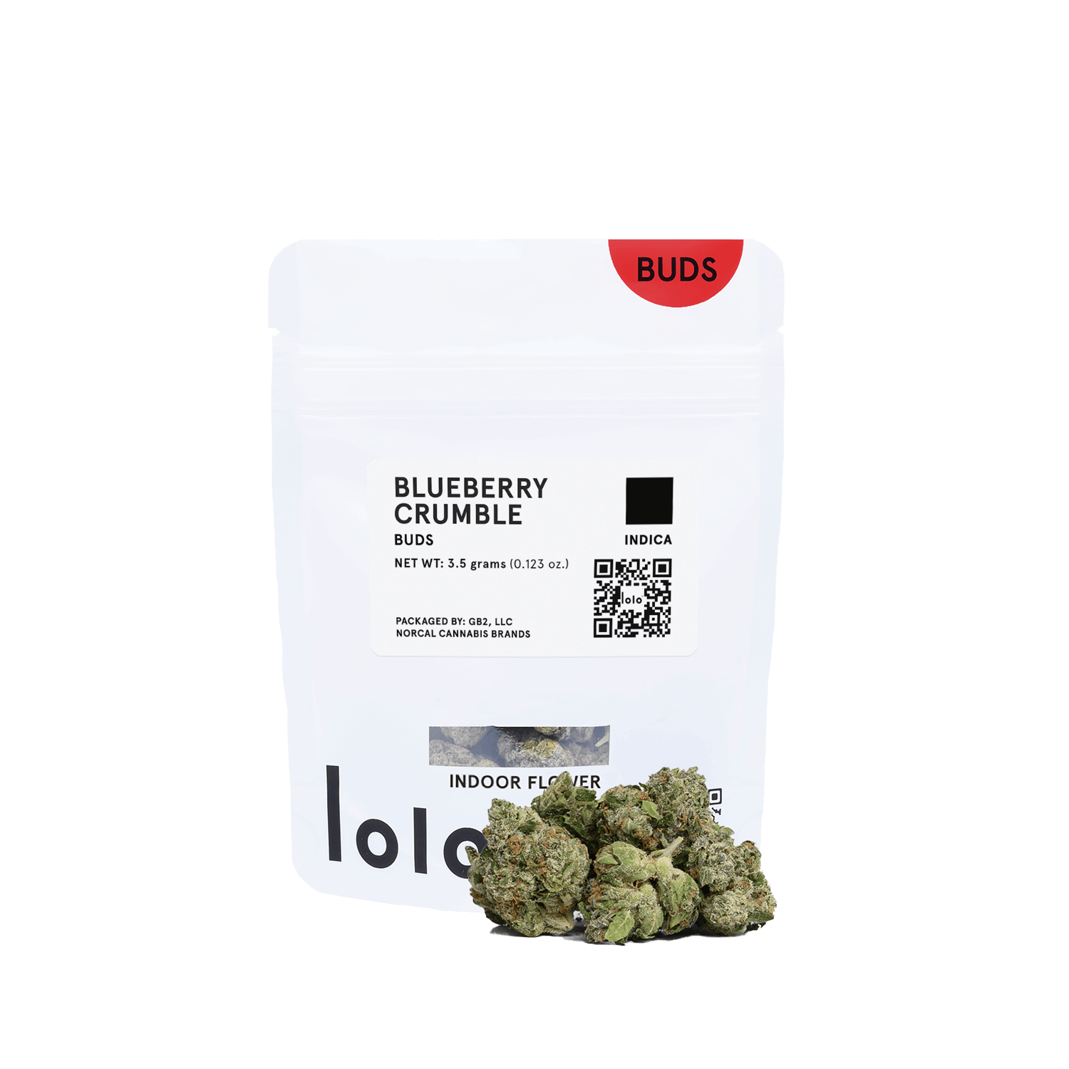 lolo - lolo | Blueberry Crumble | Indoor Buds | 3.5g - 1