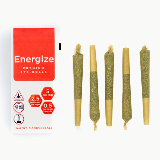 Cultivate Leicester Inc - Tropicana Cookies Sativa Pre-Rolls 2.5g 5-pack - 1
