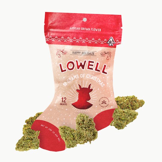 Lowell Herb Co. - 12g of Christmas | Wedding Cheesecake | Indica - 1
