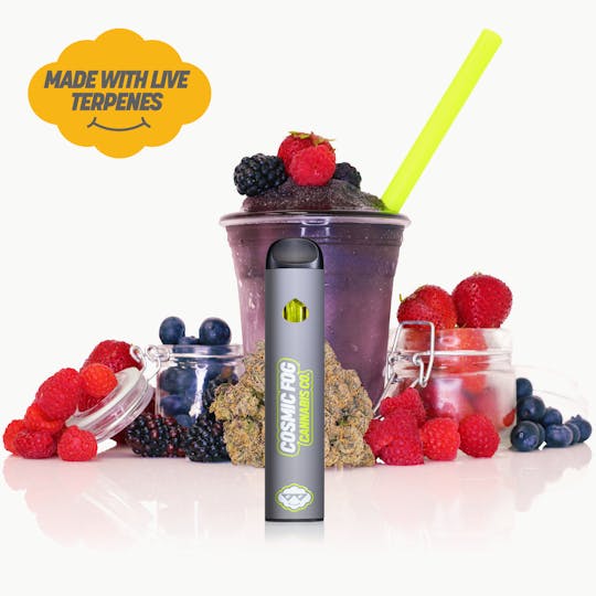 Cosmic Fog Cannabis Co - Cosmic Fog - Purp Slurp - 1G Live Resin Disposable Pen (Indica) - 1