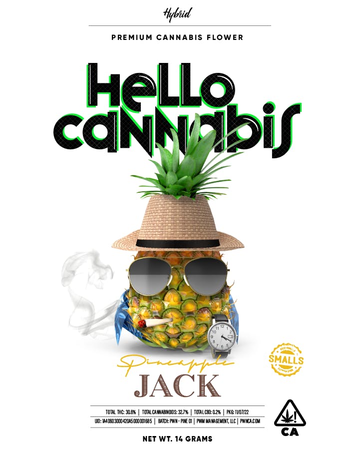 Hello Cannabis - Hello Cannabis - Pineapple Jack (H) - smalls [14G] - 1