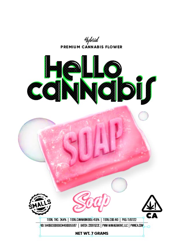 Hello Cannabis - Hello Cannabis - Soap (H) - smalls [7G] - 1