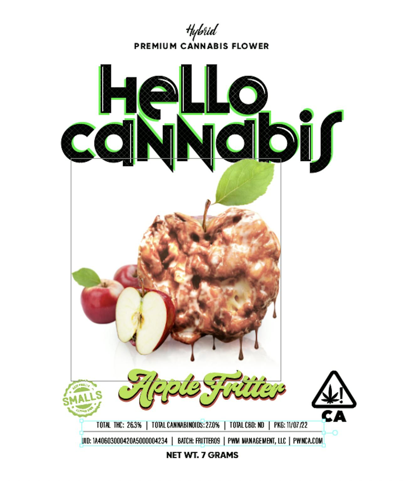 Hello Cannabis - Hello Cannabis - Apple Fritter (H) - smalls [7G] - 1