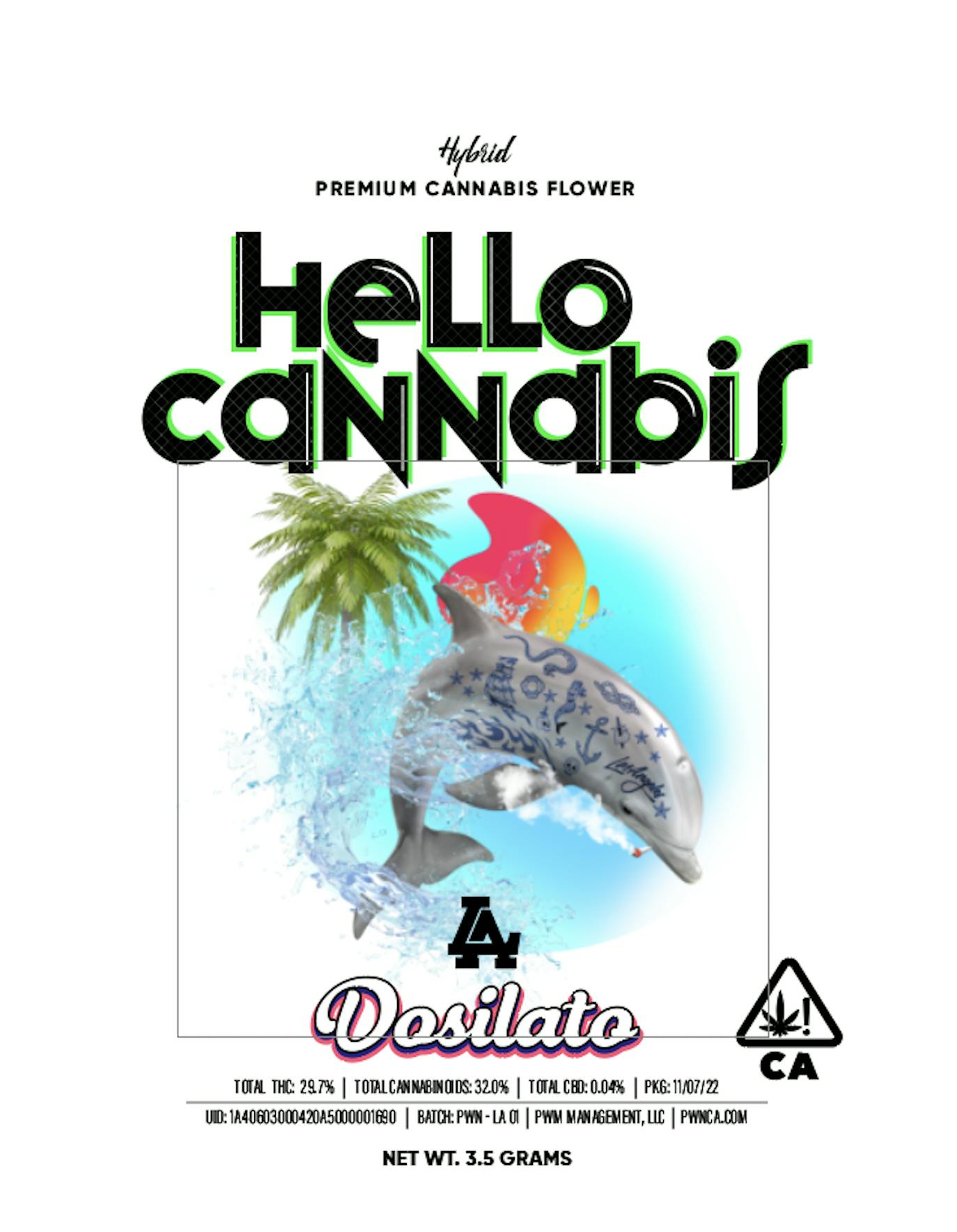 Hello Cannabis - Hello Cannabis - L.A Dosilato (H) [3.5G] - 1