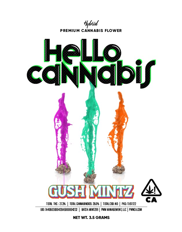 Hello Cannabis - Hello Cannabis - Gush Mintz (H) [3.5G] - 1