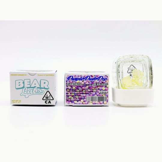 Bear Labs - Purple Push Pop Diamonds - 1g - 1