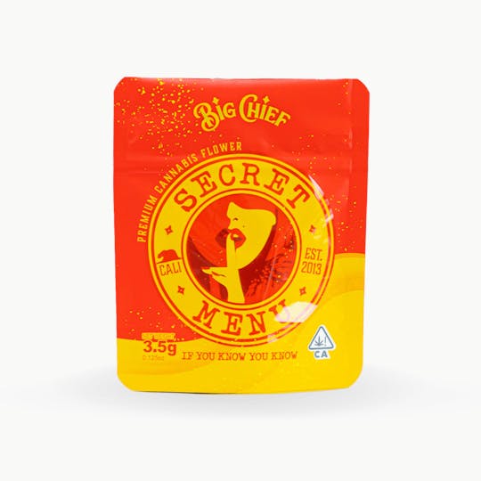 Big Chief - SECRET MENU - 3.5g Flower Bag - Indica - 1
