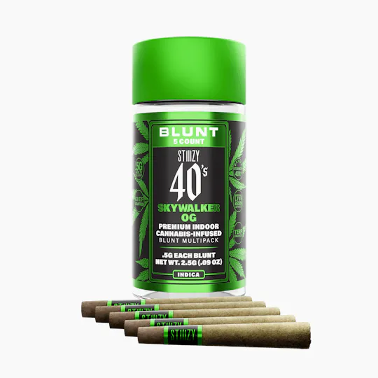 STIIIZY - - SKYWALKER OG - .5G 40's Infused Mini Blunt 5 Pack - 1