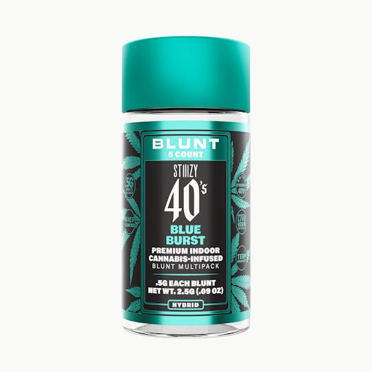 STIIIZY - - BLUE BURST - .5G 40's Infused Mini Blunt 5 Pack - 1