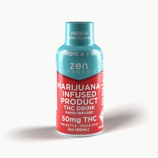 Bison Infused - Zen Cannabis Berry Indica Drink 50mg THC - 1