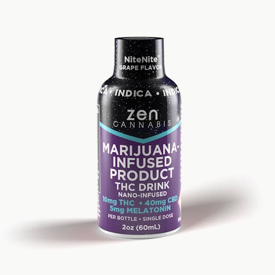 Bison Infused - Zen Cannabis Grape NiteNite Drink - 1