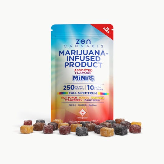 Bison Infused - Zen Cannabis Mini’s Gummies (Assorted Flavors) - 1