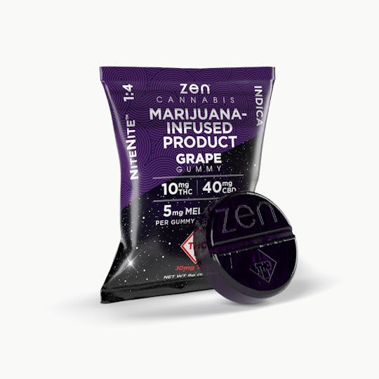 Bison Infused - Zen Cannabis Grape NiteNite Single Gummy - 1