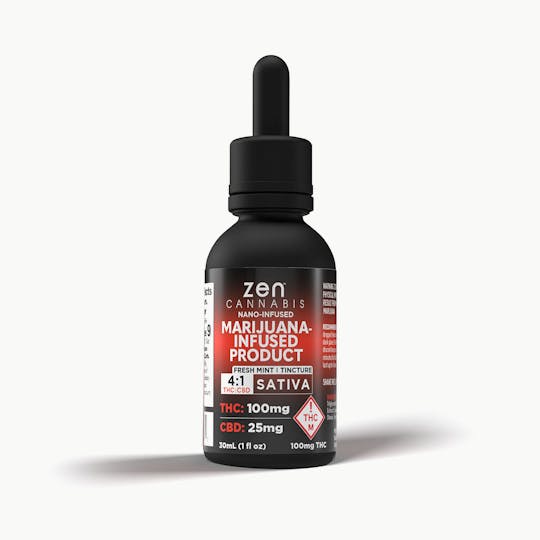 Bison Infused - Zen Cannabis Sativa Tincture - 1