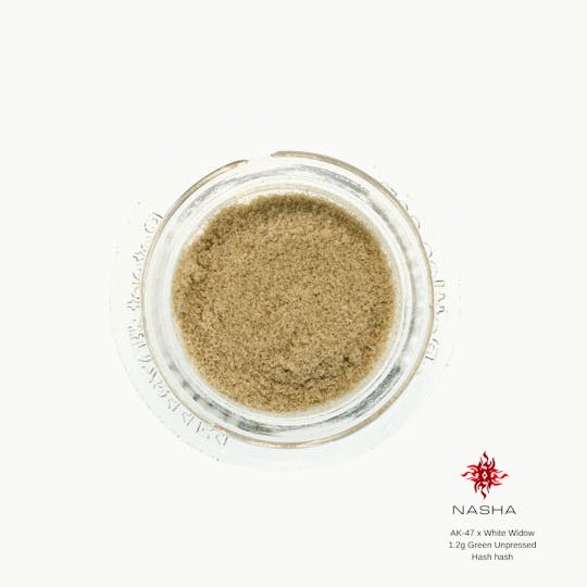 NASHA - AK-47 x White Widow 1.2g Green Unpressed Hash - 1