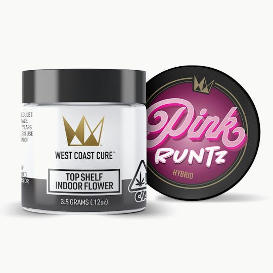 West Coast Cure - Pink Runtz - 3.5G Top Shelf Indoor Flower - 1