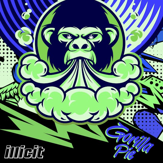 ILLICIT - Gorilla Pie 0.5g Live Resin Vape - 1