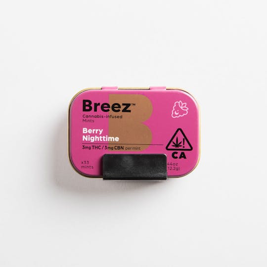 Breez - Breez Berry Nighttime Mint Tin - 1