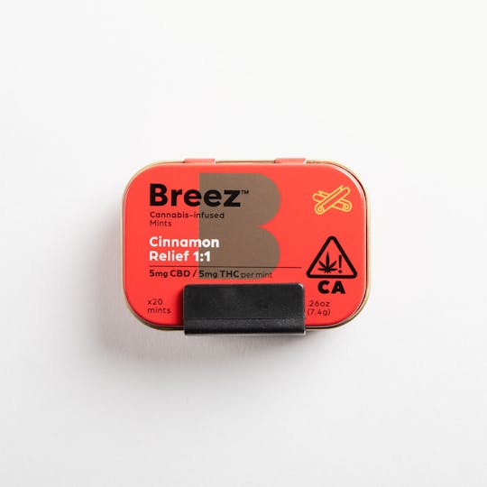 Breez - Breez Cinnamon Relief 1:1 Mint Tin - 1